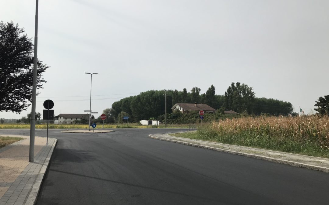 The roads of the future are green: asphalt modified with rubber recycled from End-of-Life Tyres has been laid at Robbio (PV)