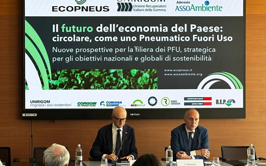 L’economia circolare degli Pneumatici Fuori Uso in Italia tra opportunità e sfide future