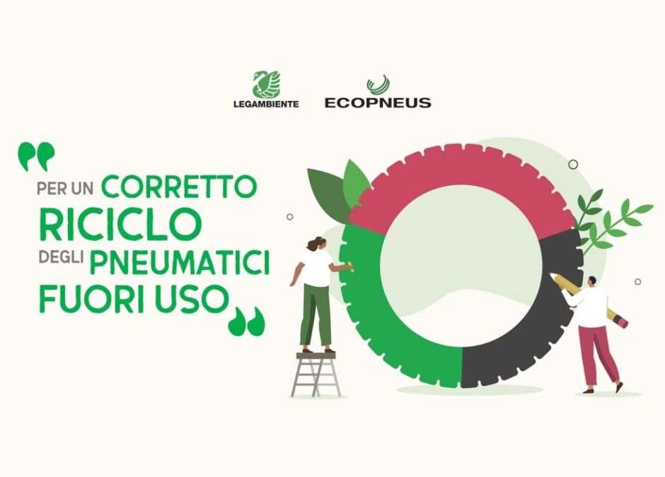 In Umbria la nuova edizione del progetto “Per un corretto riciclo degli Pneumatici Fuori Uso”