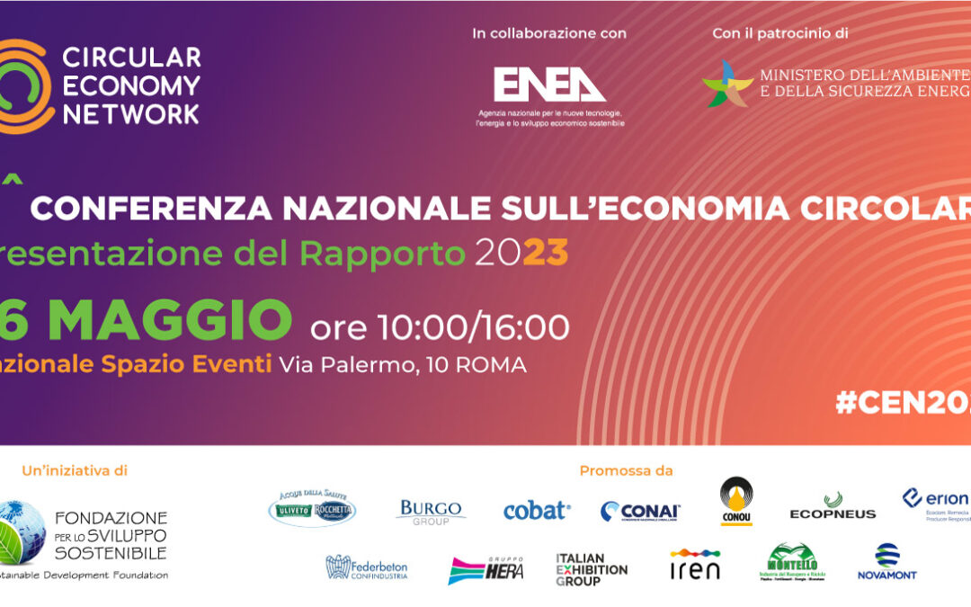 A Roma la 5° Conferenza Nazionale sull’Economia Circolare