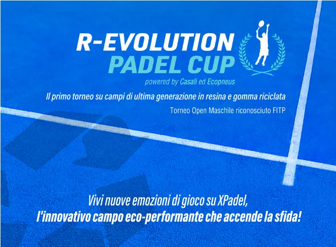 Partecipa e vinci la R-EVOLUTION PADEL CUP!